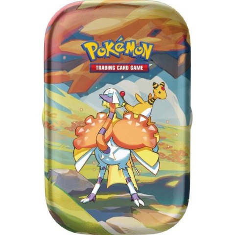 Karty Vibrant Paldea Mini Tin Espathra Pokemon TCG Karty Vibrant Paldea Mini Tin Espathra Pokemon TCG