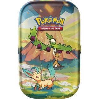 Karty Vibrant Paldea Mini Tin Leafeon Pokemon TCG