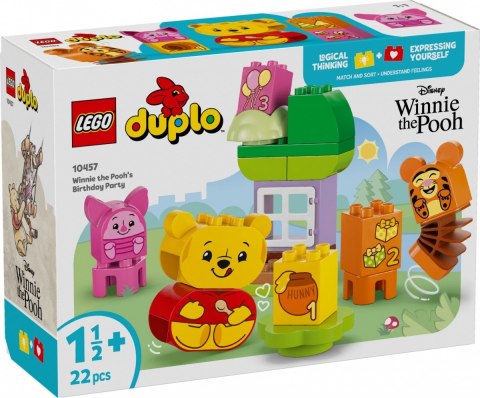 Klocki DUPLO 10457 Przyjęcie urodzinowe Kubusia Puchatka LEGO Klocki DUPLO 10457 Przyjęcie urodzinowe Kubusia Puchatka LEGO