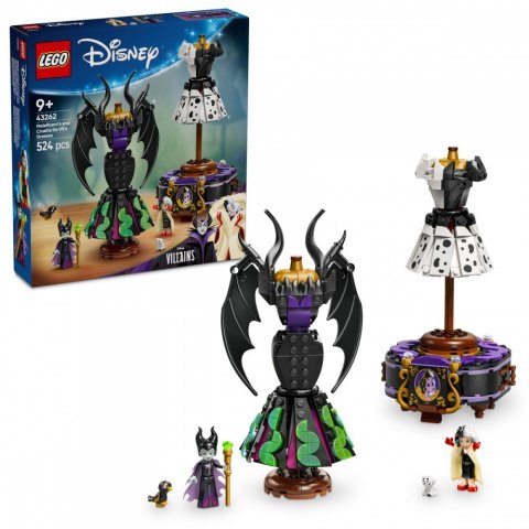Klocki Disney 43262 Suknie Diaboliny i Cruelli De Mon LEGO Klocki Disney 43262 Suknie Diaboliny i Cruelli De Mon LEGO