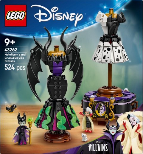 Klocki Disney 43262 Suknie Diaboliny i Cruelli De Mon LEGO Klocki Disney 43262 Suknie Diaboliny i Cruelli De Mon LEGO