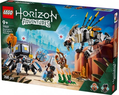 Klocki Horizon 77037 Aloy i Varl kontra krabołaz i piłoząb LEGO Klocki Horizon 77037 Aloy i Varl kontra krabołaz i piłoząb LEGO