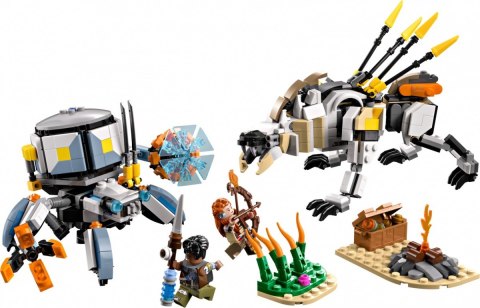 Klocki Horizon 77037 Aloy i Varl kontra krabołaz i piłoząb LEGO Klocki Horizon 77037 Aloy i Varl kontra krabołaz i piłoząb LEGO