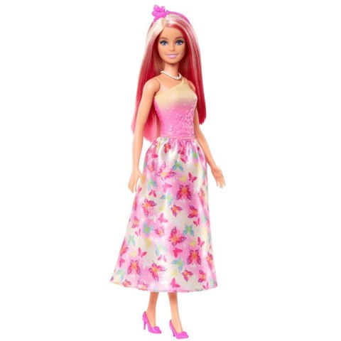 Lalka Barbie Księżniczka z długimi włosami, różowo-blond Mattel Lalka Barbie Księżniczka z długimi włosami, różowo-blond Mattel