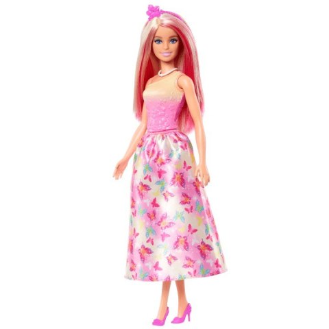 Lalka Barbie Księżniczka z długimi włosami, różowo-blond Mattel Lalka Barbie Księżniczka z długimi włosami, różowo-blond Mattel