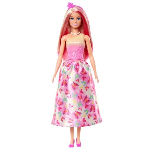 Lalka Barbie Księżniczka z długimi włosami, różowo-blond Mattel Lalka Barbie Księżniczka z długimi włosami, różowo-blond Mattel