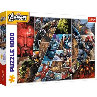 Puzzle 1000 elementów Avengers Bohaterowie Trefl