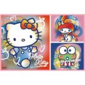 Puzzle 2x200 elementów Hello Kitty i przyjaciele Trefl
