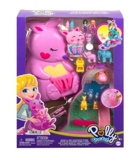 Zestaw torebka z figurkami Polly Pocket Kangurki Mattel Zestaw torebka z figurkami Polly Pocket Kangurki Mattel
