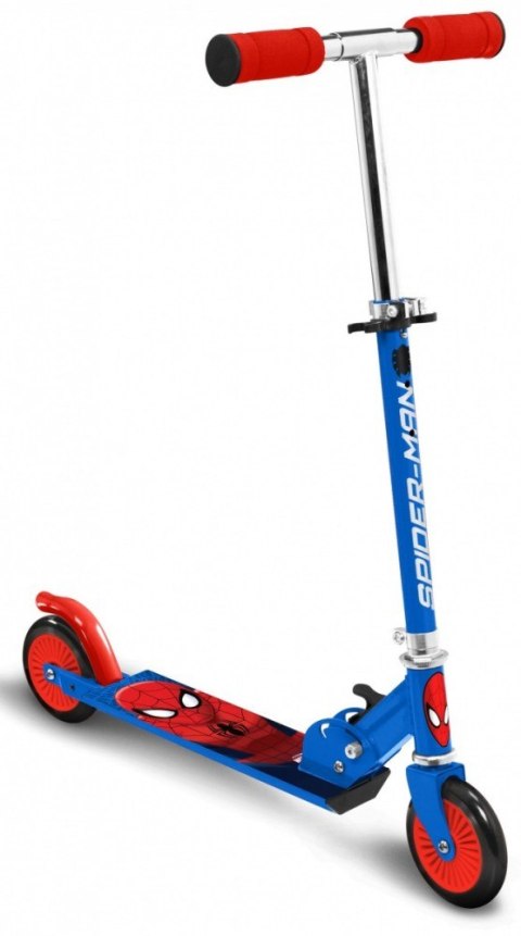 Hulajnoga STAMP dwukołowa Spiderman Pulio Hulajnoga STAMP dwukołowa Spiderman Pulio