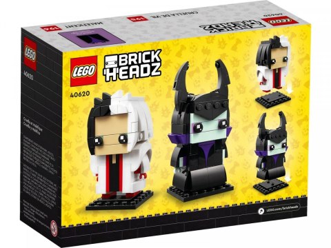 Klocki BrickHeadz 40620 Cruella i Diabolina LEGO Klocki BrickHeadz 40620 Cruella i Diabolina LEGO