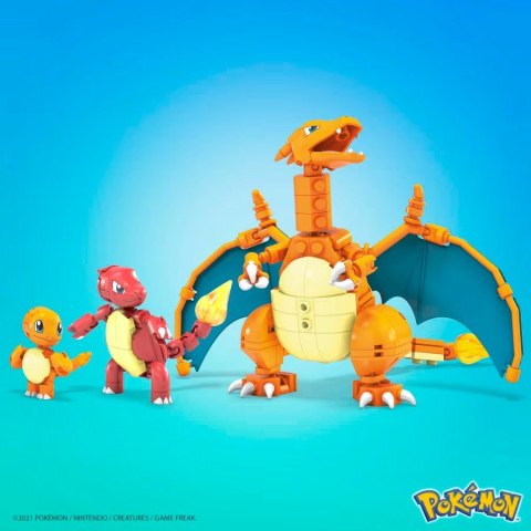 Klocki Mega Pokemon Charmander evolution Mega Bloks Klocki Mega Pokemon Charmander evolution Mega Bloks