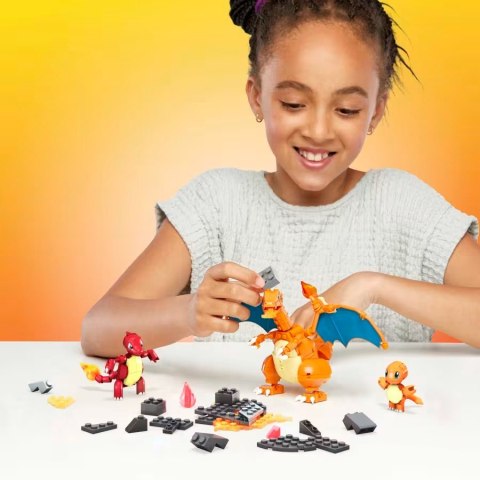 Klocki Mega Pokemon Charmander evolution Mega Bloks Klocki Mega Pokemon Charmander evolution Mega Bloks