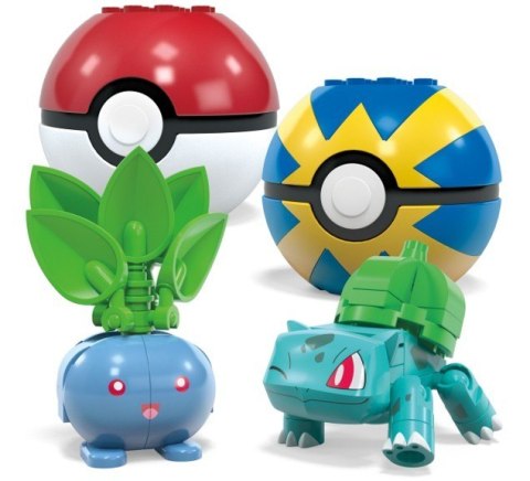 Klocki Pokemon Drużyna Trawiastego Mega Bloks Klocki Pokemon Drużyna Trawiastego Mega Bloks