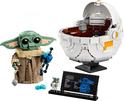 Klocki Star Wars 75403 Grogu w wózku LEGO Klocki Star Wars 75403 Grogu w wózku LEGO