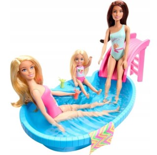 Lalka Barbie + Basen Mattel