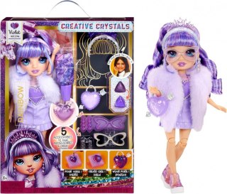 Lalka Rainbow High Creative Crystals, Violet MGA