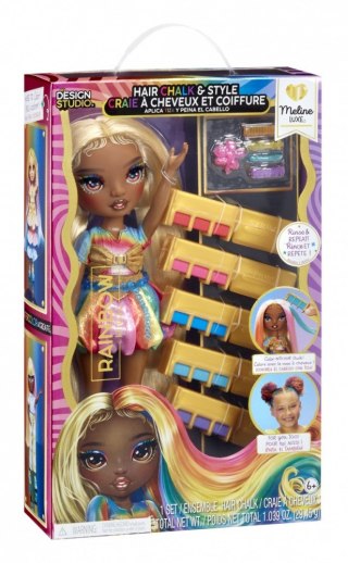 Lalka Rainbow High Hair Chalk Style Meline MGA