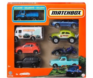 Zestaw pojazdów Matchbox 8-pak 1:64 mix Mattel