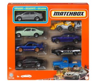 Zestaw pojazdów Matchbox 8-pak 1:64 mix Mattel