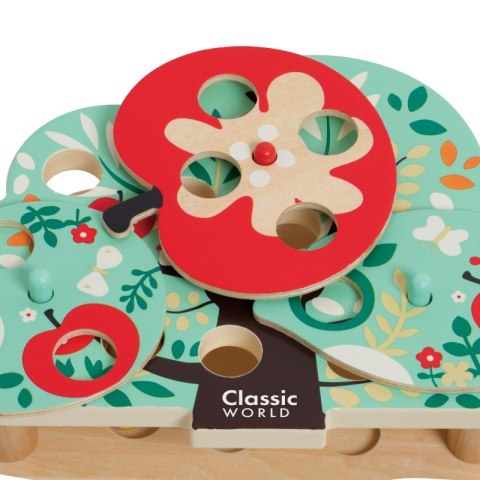 CLASSIC WORLD Magnetyczna Gra Zręcznościowa Złap Robaczka 16 el. Classic World CLASSIC WORLD Magnetyczna Gra Zręcznościowa Złap Robaczka 16 el. Classic World
