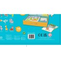 CLASSIC WORLD Układanka Magnetyczna Zwierzęta Tablica Klocki Puzzle Pamięć 60 el. Classic World