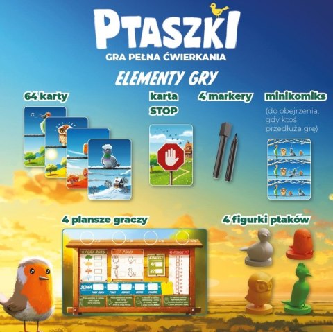 Gra Ptaszki Nasza księgarnia Gra Ptaszki Nasza księgarnia