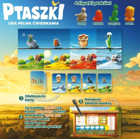 Gra Ptaszki Nasza księgarnia Gra Ptaszki Nasza księgarnia