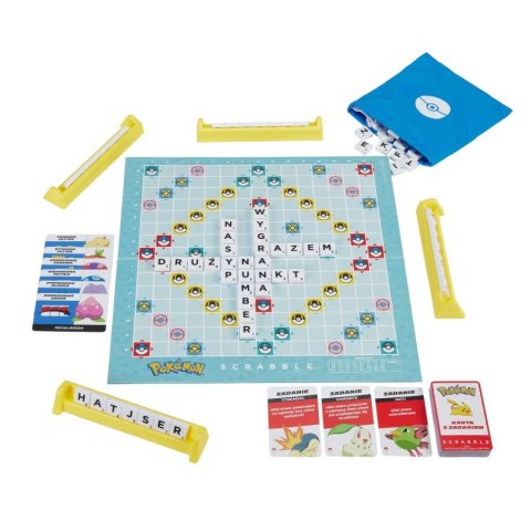 Gra Scrabble Pokemon Mattel Gra Scrabble Pokemon Mattel