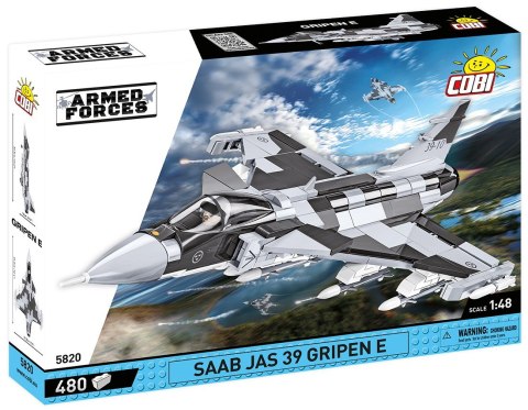 Klocki Armed Forces SAAB Jas 39 Gripen E 480 klocków Cobi Klocki Klocki Armed Forces SAAB Jas 39 Gripen E 480 klocków Cobi Klocki