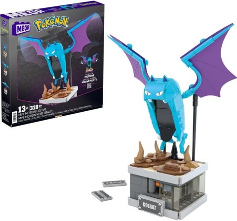 Klocki Mega Pokemon Golbat z ruchem Mega Bloks
