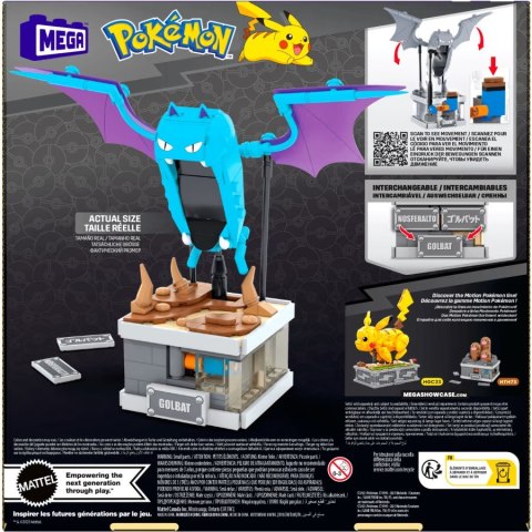 Klocki Mega Pokemon Golbat z ruchem Mega Bloks Klocki Mega Pokemon Golbat z ruchem Mega Bloks