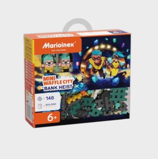 Klocki Mini Waffle - Napad na bank 148 elementów Marioinex