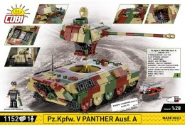 Klocki Pz.Kpfw.V Panther Ausf.A 1152 klocki Cobi Klocki