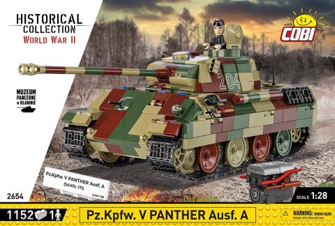 Klocki Pz.Kpfw.V Panther Ausf.A 1152 klocki Cobi Klocki Klocki Pz.Kpfw.V Panther Ausf.A 1152 klocki Cobi Klocki