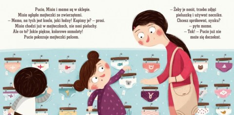 Książeczka Pucio chce siusiu, czyli pożegnanie pieluszki Nasza księgarnia