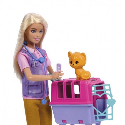 Lalka Barbie Ratowniczka zwierząt Kariera Mattel Lalka Barbie Ratowniczka zwierząt Kariera Mattel