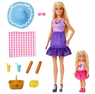 Lalka Barbie Rodzina i przyjaciele siostry na pikniku Mattel