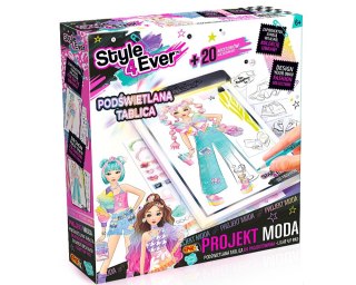 Podświetlana tablica do projektowania - Projekt Moda Epee