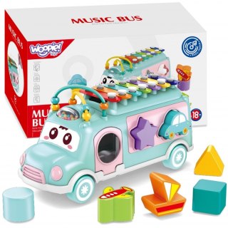 WOOPIE BABY Samochodzik Muzyczny Sorter z Cymbałkami Zielony Woopie Baby