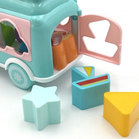 WOOPIE BABY Samochodzik Muzyczny Sorter z Cymbałkami Zielony Woopie Baby