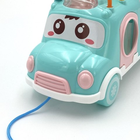WOOPIE BABY Samochodzik Muzyczny Sorter z Cymbałkami Zielony Woopie Baby