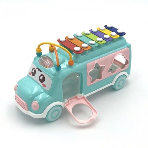 WOOPIE BABY Samochodzik Muzyczny Sorter z Cymbałkami Zielony Woopie Baby