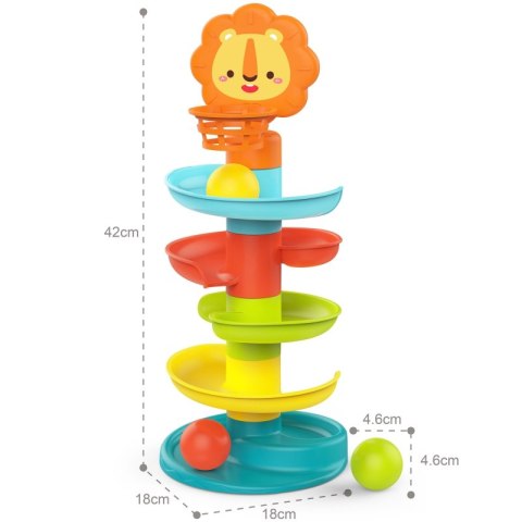 WOOPIE BABY Tor Zjeżdzalnia Kulek Wieża z Piłeczkami Kulodrom Woopie Baby WOOPIE BABY Tor Zjeżdzalnia Kulek Wieża z Piłeczkami Kulodrom Woopie Baby