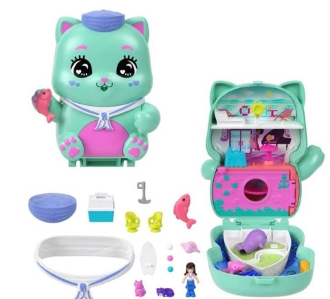 Zestaw Polly Pocket Sail Kitty Mattel Zestaw Polly Pocket Sail Kitty Mattel