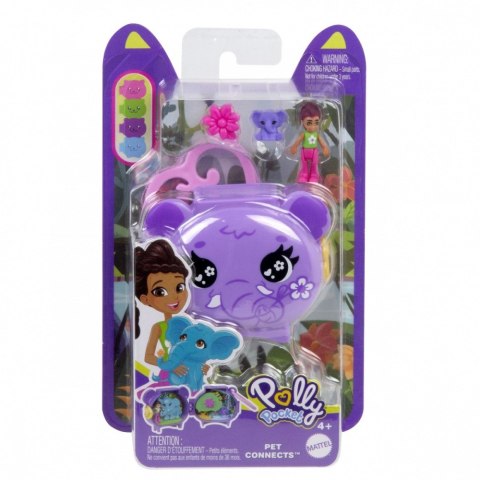 Zestaw figurek Polly Pocket Słoń Mattel