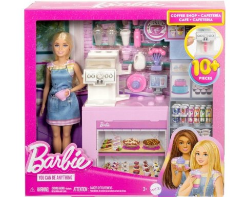 Zestaw z lalką baristką Barbie Kawiarnia Mattel
