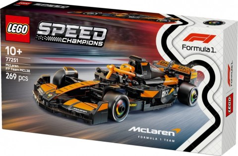 Klocki Speed Champions 77251 Bolid F1 McLaren Team MCL38 LEGO Klocki Speed Champions 77251 Bolid F1 McLaren Team MCL38 LEGO