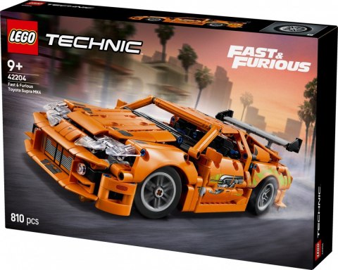 Klocki Technic 42204 Fast and Furious Toyota Supra MK4 LEGO Klocki Technic 42204 Fast and Furious Toyota Supra MK4 LEGO