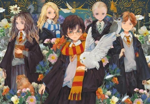 Puzzle 1000 elementów Harry Potter Trefl Puzzle 1000 elementów Harry Potter Trefl